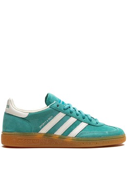 adidas: Зелёные кроссовки  Handball Spezial