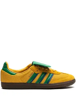adidas: Жёлтые кроссовки  Samba