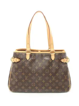 Louis Vuitton Pre-Owned: Коричневая сумка-шоппер