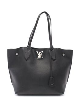 Louis Vuitton Pre-Owned: Чёрная сумка-шоппер 