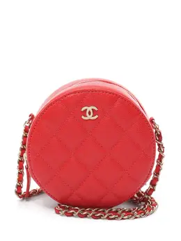 CHANEL Pre-Owned: Красная сумка через плечо 