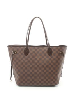 Louis Vuitton Pre-Owned: Коричневая сумка-шоппер 