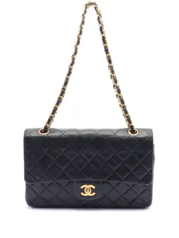 CHANEL Pre-Owned: Чёрная сумка 