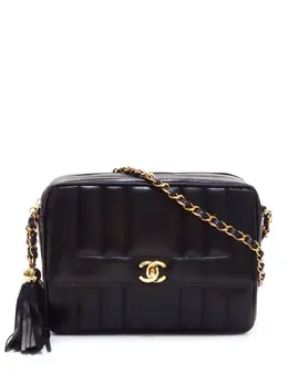 CHANEL Pre-Owned: Чёрная сумка 