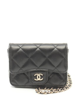 CHANEL Pre-Owned: Чёрная сумка 