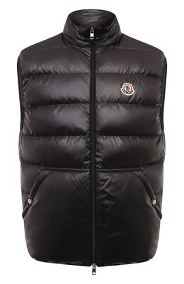 Moncler: Чёрный жилет 