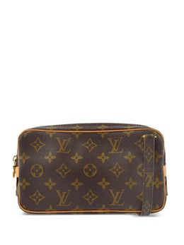 Louis Vuitton Pre-Owned: Коричневая сумка через плечо