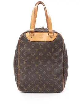 Louis Vuitton Pre-Owned: Коричневая сумка-шоппер 