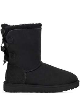 UGG: Чёрные ботинки 