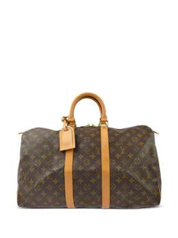 Louis Vuitton Pre-Owned: Коричневая сумка 