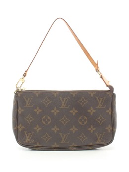 Louis Vuitton Pre-Owned: Коричневый клатч 