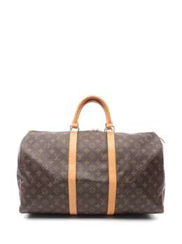 Louis Vuitton Pre-Owned: Коричневая сумка