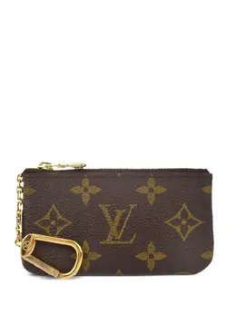 Louis Vuitton Pre-Owned: Коричневый кошелёк