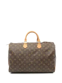 Louis Vuitton Pre-Owned: Коричневая сумка 