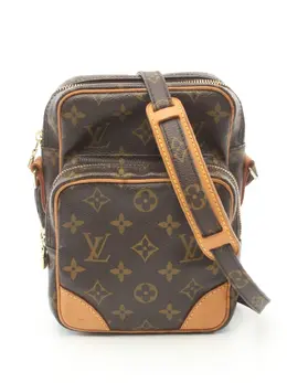 Louis Vuitton Pre-Owned: Коричневая сумка через плечо 