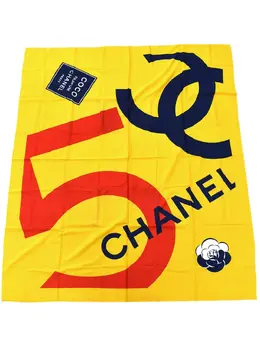 CHANEL Pre-Owned: Шарф с принтом 