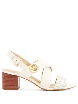 Michael Kors: Белые сандалии 