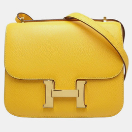 Hermes: Жёлтая сумка 