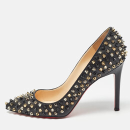 Christian Louboutin: Чёрные туфли Pigalle