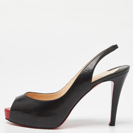 Christian Louboutin: Белые сандалии 