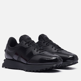 New Balance: Чёрные кроссовки 