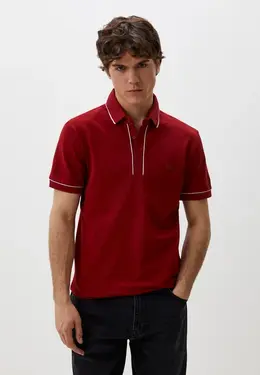 Lacoste: Красное поло 