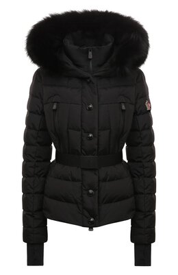 Moncler Grenoble: Чёрный пуховик 