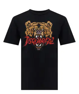 Dsquared2: Хлопковая футболка 