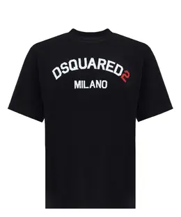 Dsquared2: Хлопковая футболка 