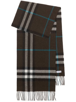 Burberry: Коричневый шарф  Vintage Check