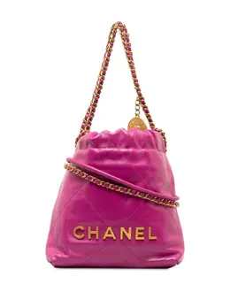 CHANEL Pre-Owned: Розовая сумка 