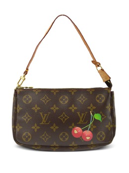 Louis Vuitton Pre-Owned: Коричневый клатч 