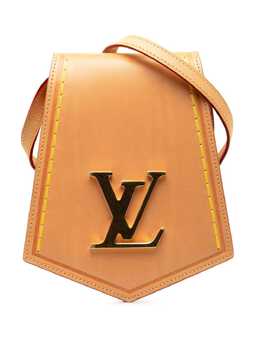 Louis Vuitton Pre-Owned: Коричневая сумка через плечо 