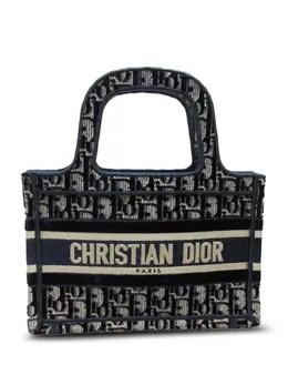 Christian Dior Pre-Owned: Голубая сумка-шоппер