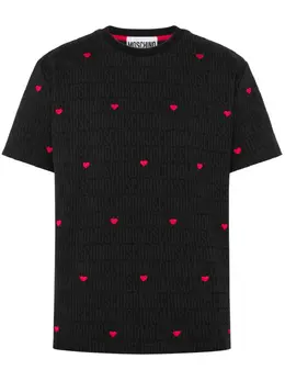 Moschino: Футболка с принтом 