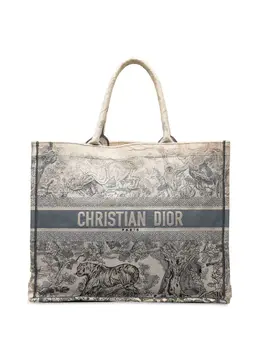 Christian Dior Pre-Owned: Голубая сумка-шоппер 