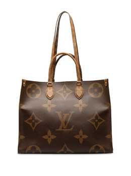 Louis Vuitton Pre-Owned: Коричневая сумка 