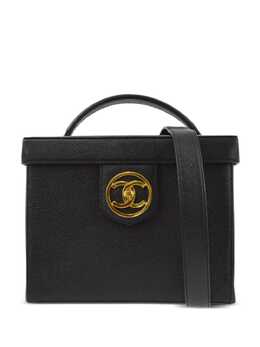CHANEL Pre-Owned: Чёрная сумка 