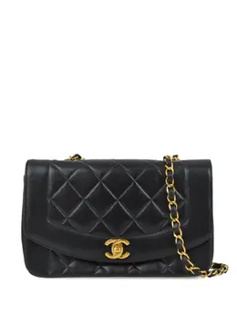 CHANEL Pre-Owned: Чёрная сумка 