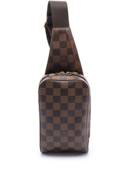 Louis Vuitton Pre-Owned: Коричневая сумка через плечо