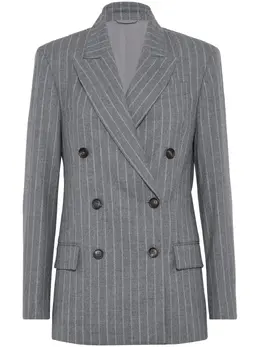 Brunello Cucinelli: Белый жакет 