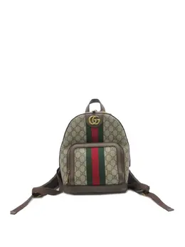 Gucci Pre-Owned: Коричневый рюкзак