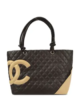 CHANEL Pre-Owned: Коричневая сумка 