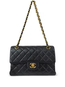 CHANEL Pre-Owned: Чёрная сумка 