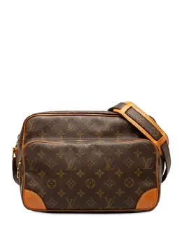 Louis Vuitton Pre-Owned: Коричневая сумка через плечо