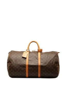 Louis Vuitton Pre-Owned: Коричневая сумка 