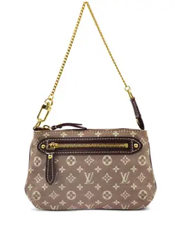 Louis Vuitton Pre-Owned: Коричневый клатч