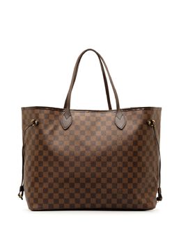 Louis Vuitton Pre-Owned: Коричневая сумка-шоппер