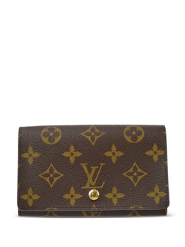 Louis Vuitton Pre-Owned: Коричневый кошелёк 