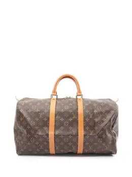 Louis Vuitton Pre-Owned: Коричневая сумка